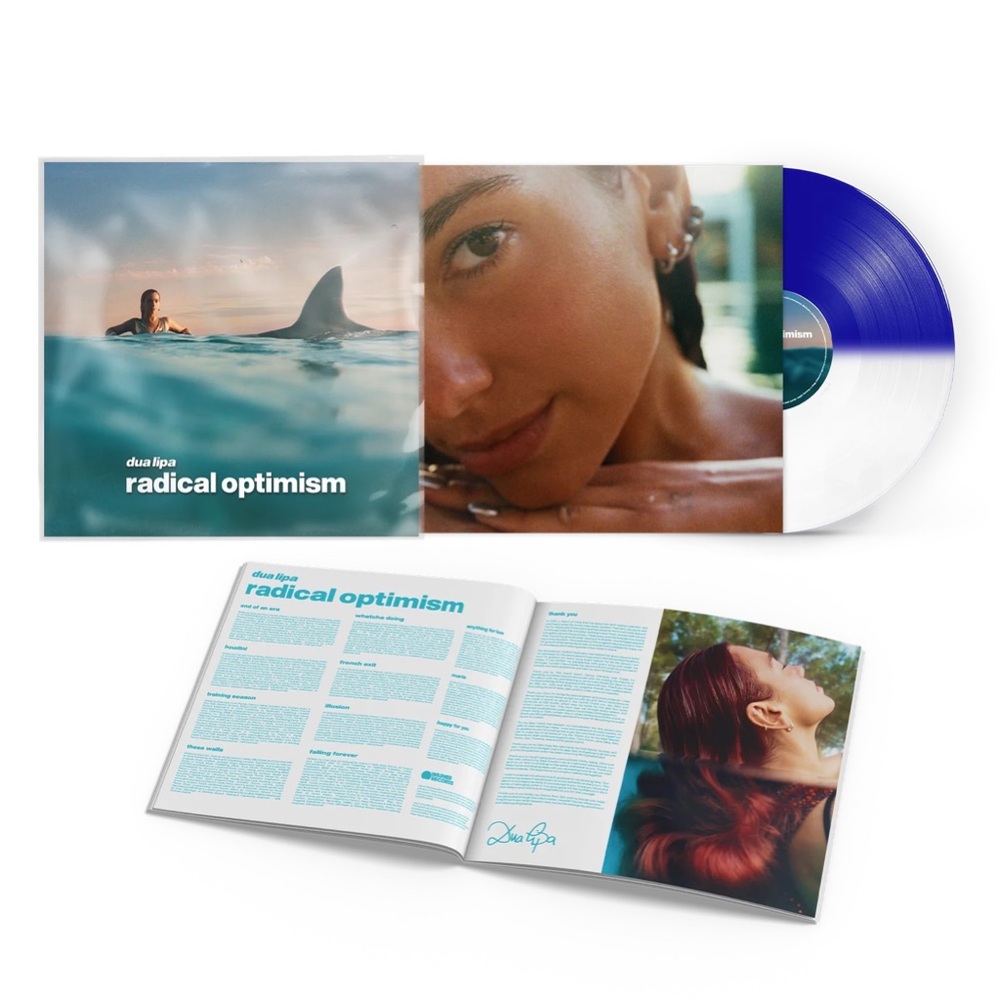 SINGED ART CARD radical optimism exclusive deluxe vinyl. Price firm